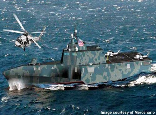 Tàu chiến đấu duyên hải USS Indenpendence, Mỹ như "đinh chốt" sẽ án ngữ tại Singapore từ năm 2013.